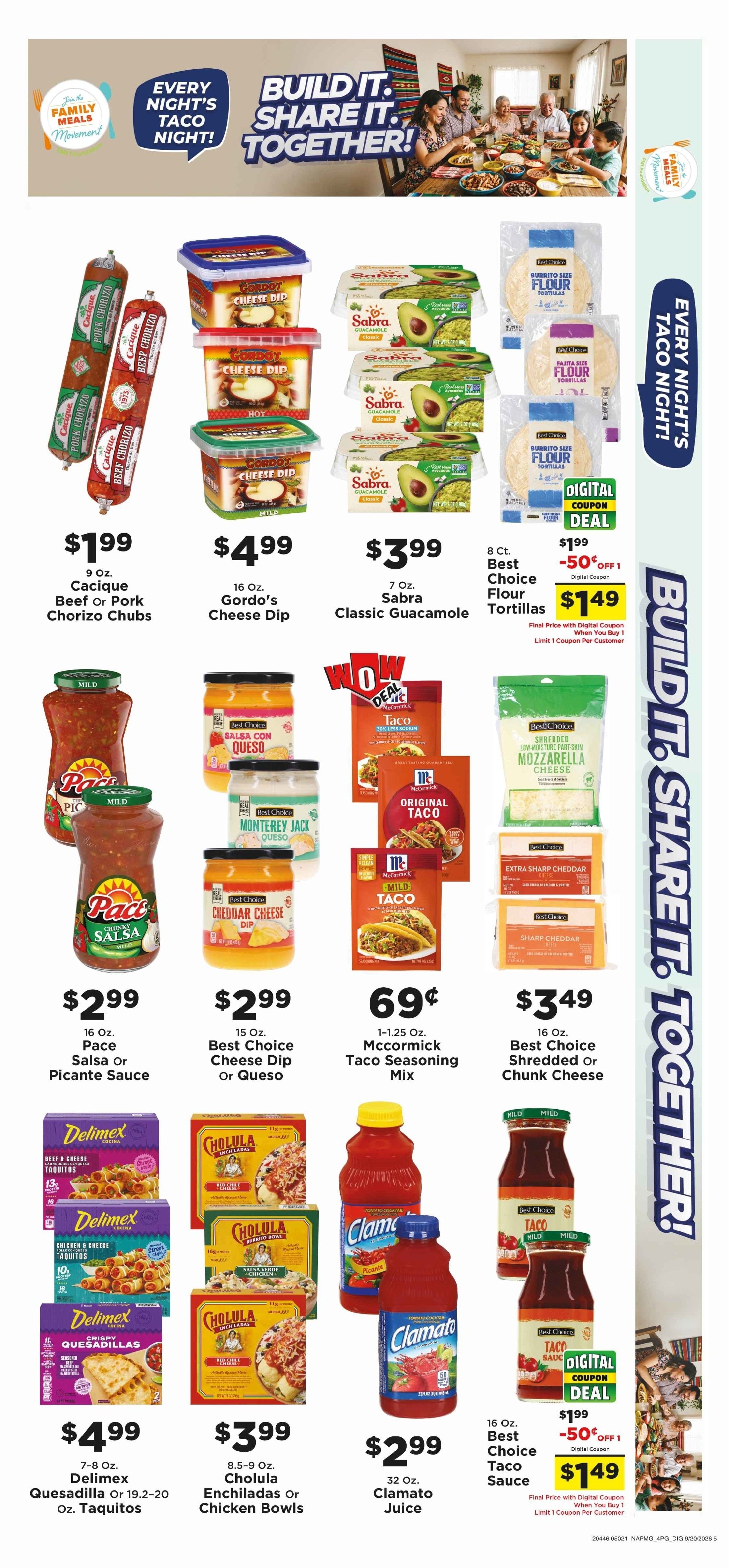 Chappell's Hometown Foods Weekly Ad September 21 - 27, 2026