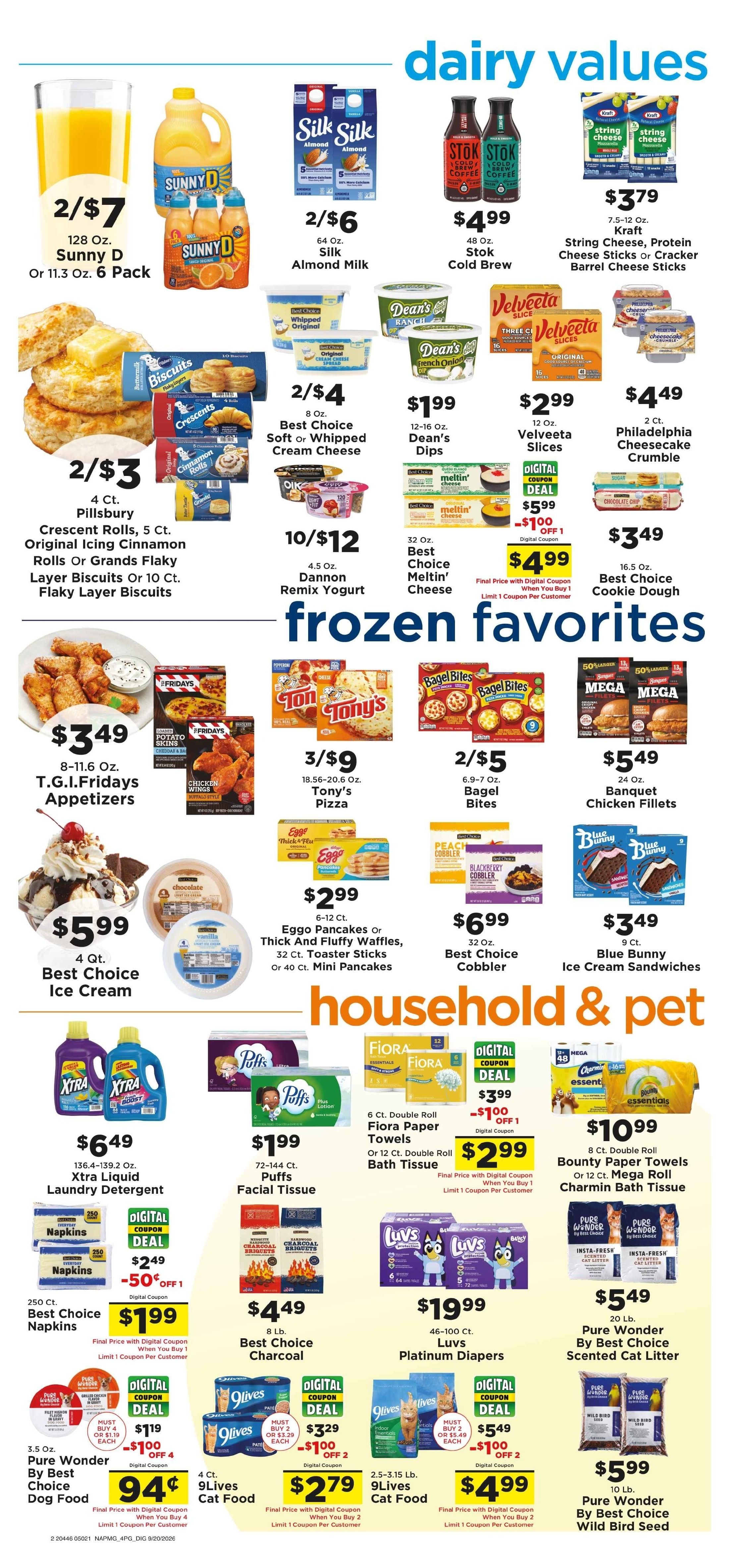 Chappell's Hometown Foods Weekly Ad September 21 - 27, 2026