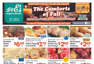 Big E's Supermarket Weekly Ad September 27 - October 3, 2026