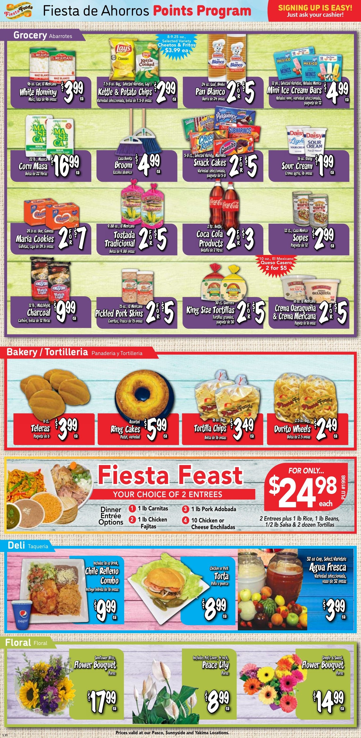 Fiesta Foods SuperMarkets Weekly Ad September 16 - 22, 2026
