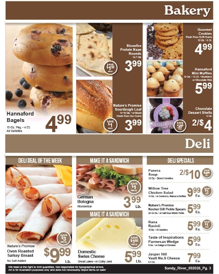 Sandy River Shop 'n Save Weekly Ad September 20 - 26, 2026