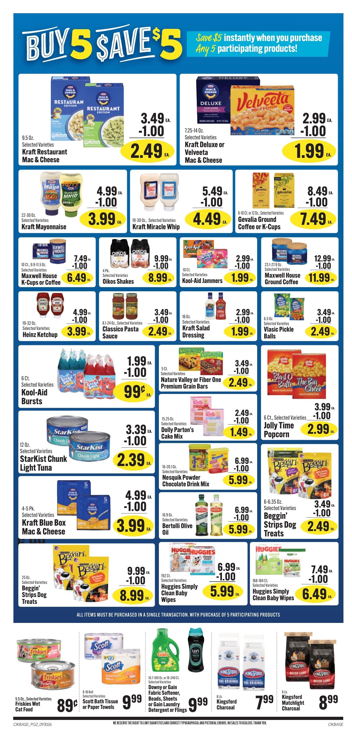 Rehkopf's Family Foods Weekly Ad September 30 - October 6, 2026