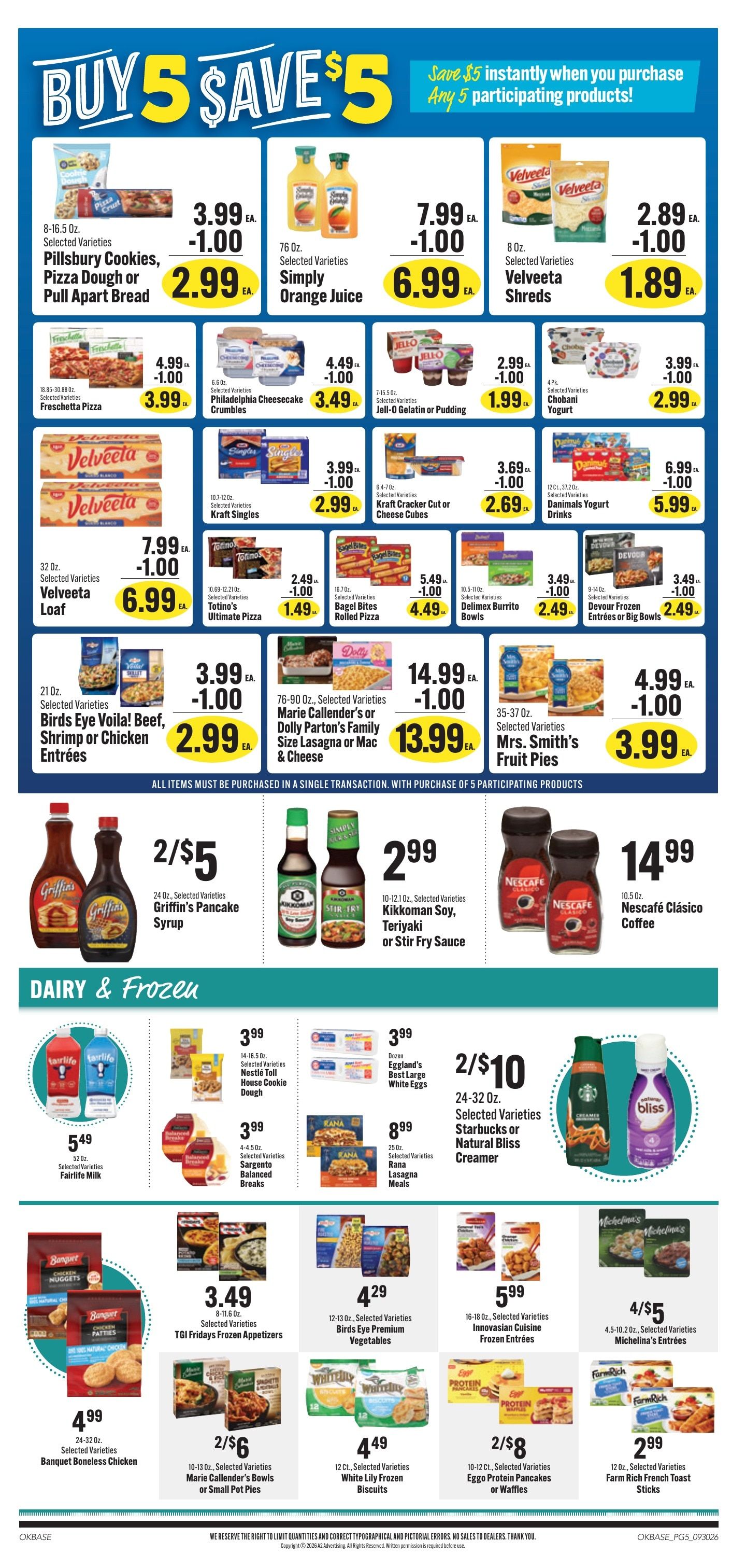 Rehkopf's Family Foods Weekly Ad September 30 - October 6, 2026