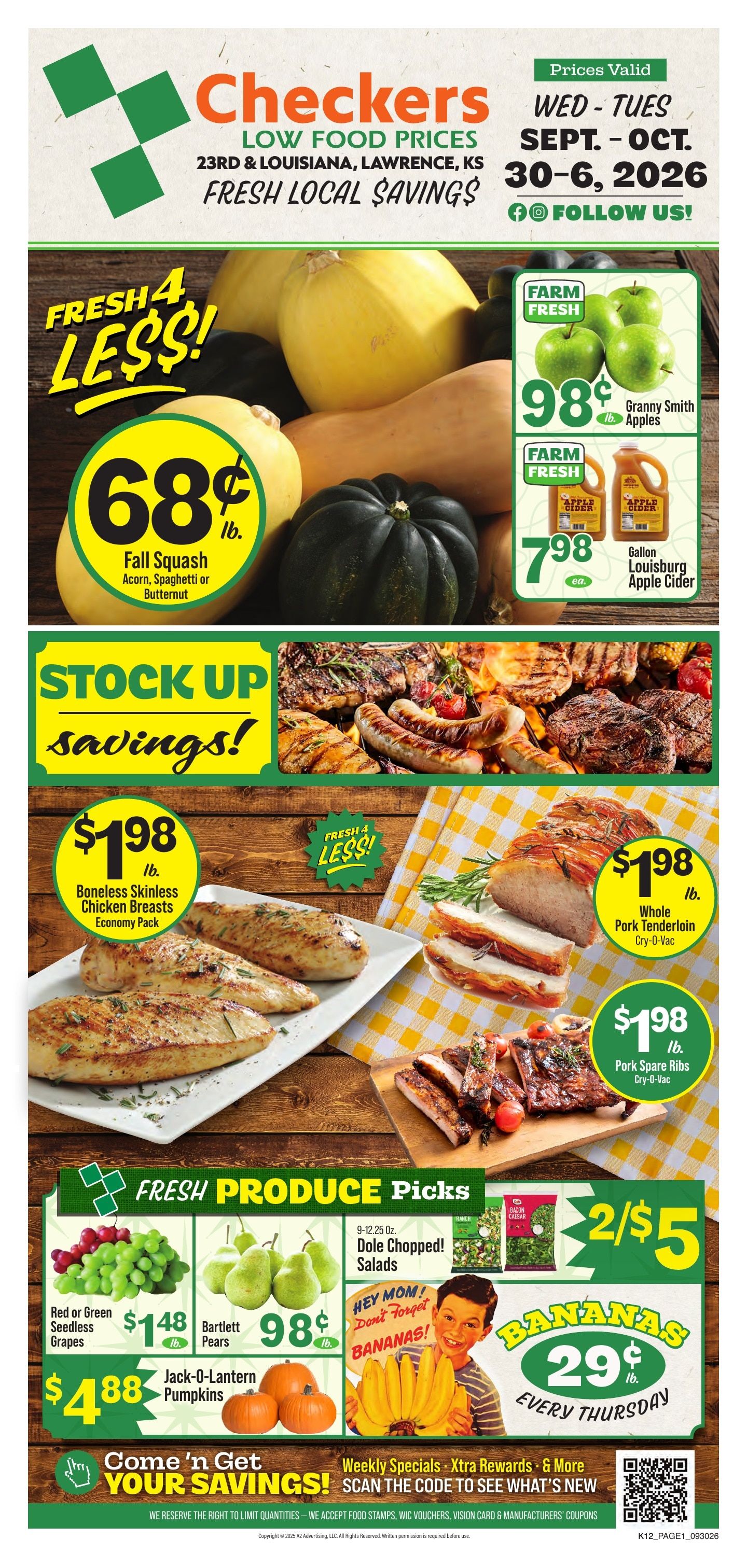 Checkers Foods Weekly Ad September 30 - October 6, 2026