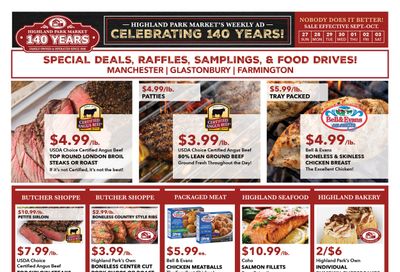 Highland Park Market Weekly Ad September 27 - October 3, 2026