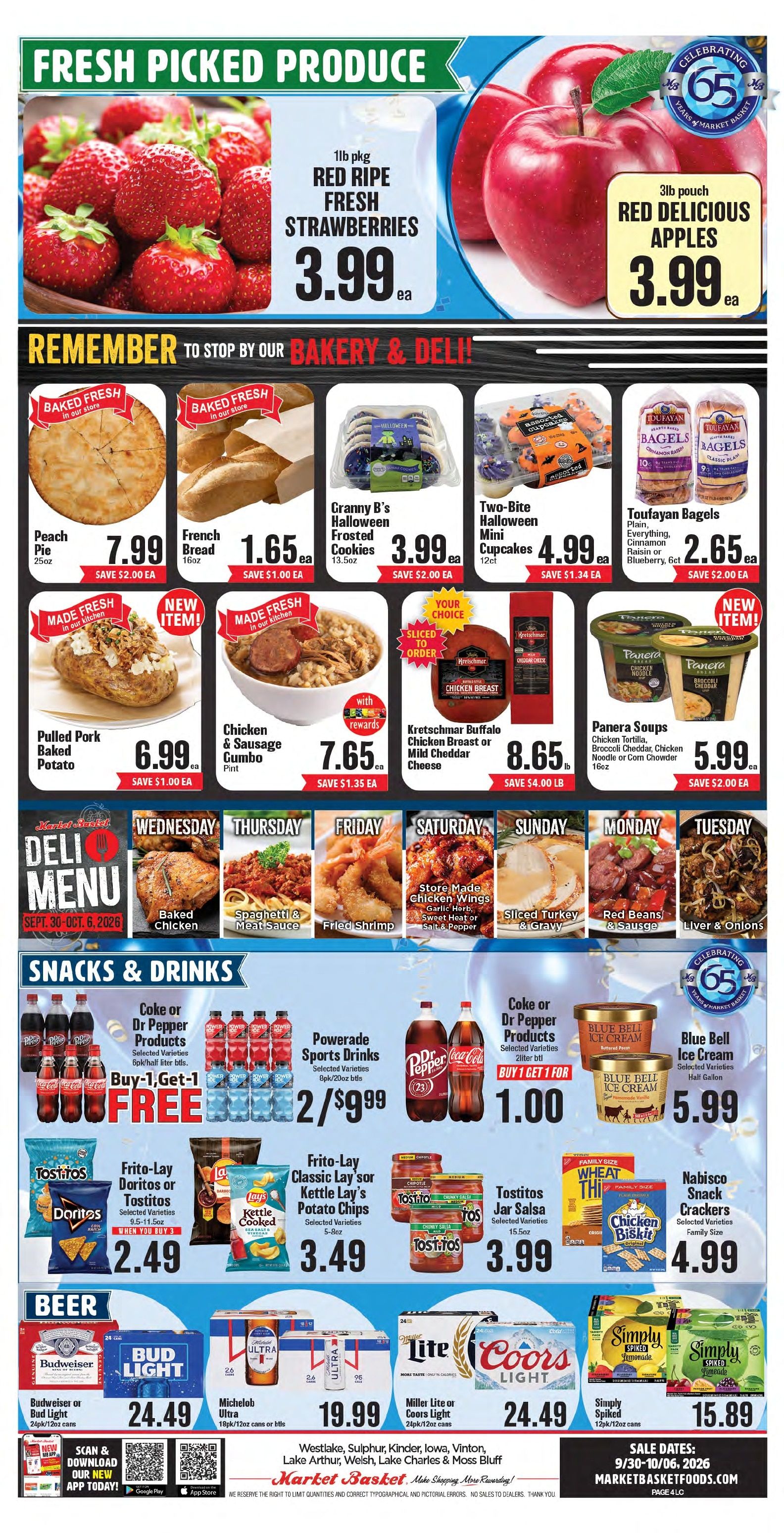 Market Basket (Louisiana) Weekly Ad September 30 - October 6, 2026
