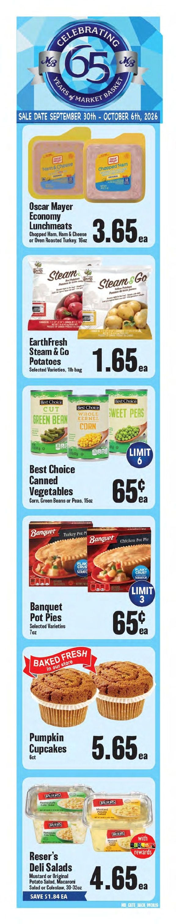 Market Basket (Texas) Weekly Ad September 30 - October 6, 2026