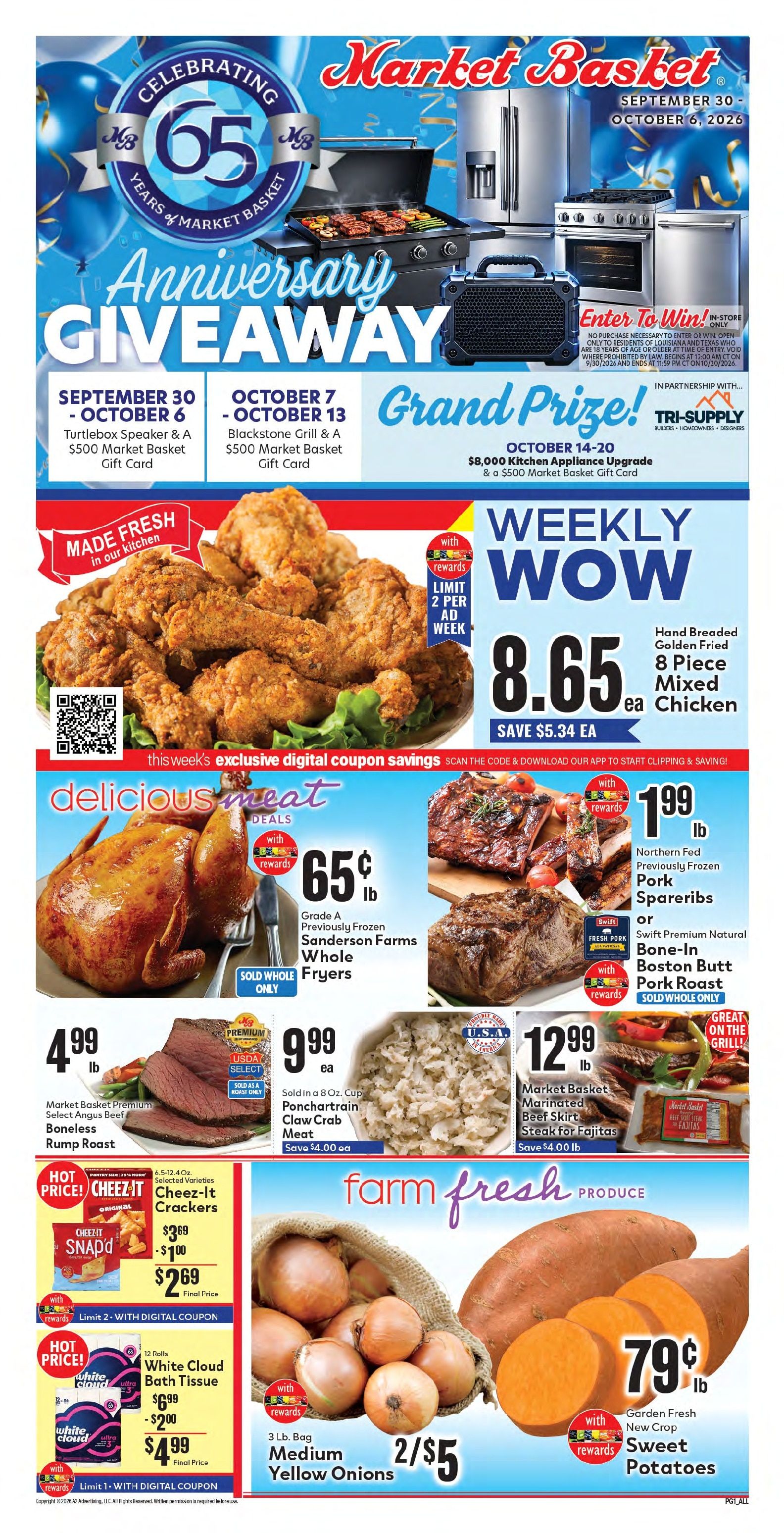 Market Basket (Texas) Weekly Ad September 30 - October 6, 2026