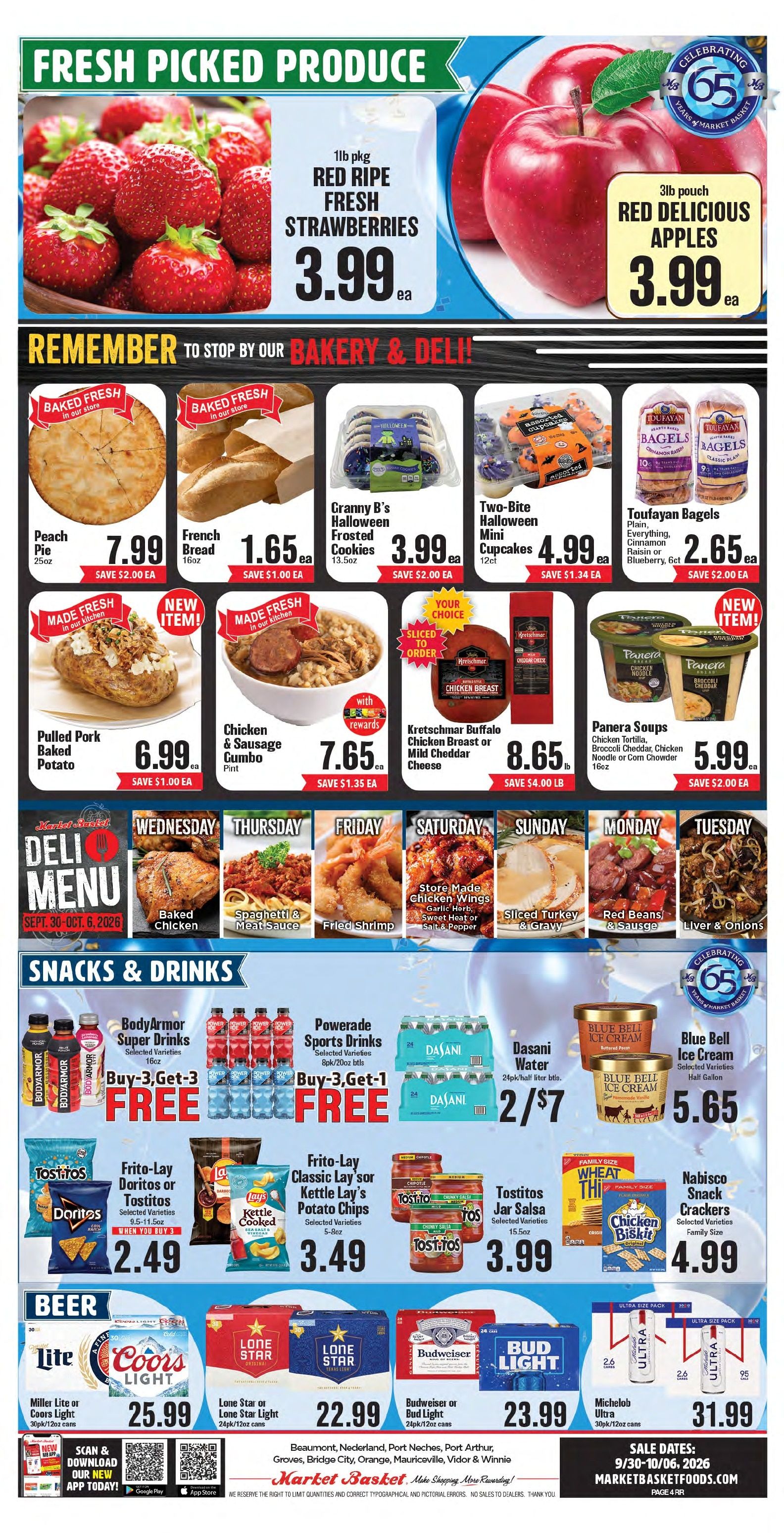 Market Basket (Texas) Weekly Ad September 30 - October 6, 2026