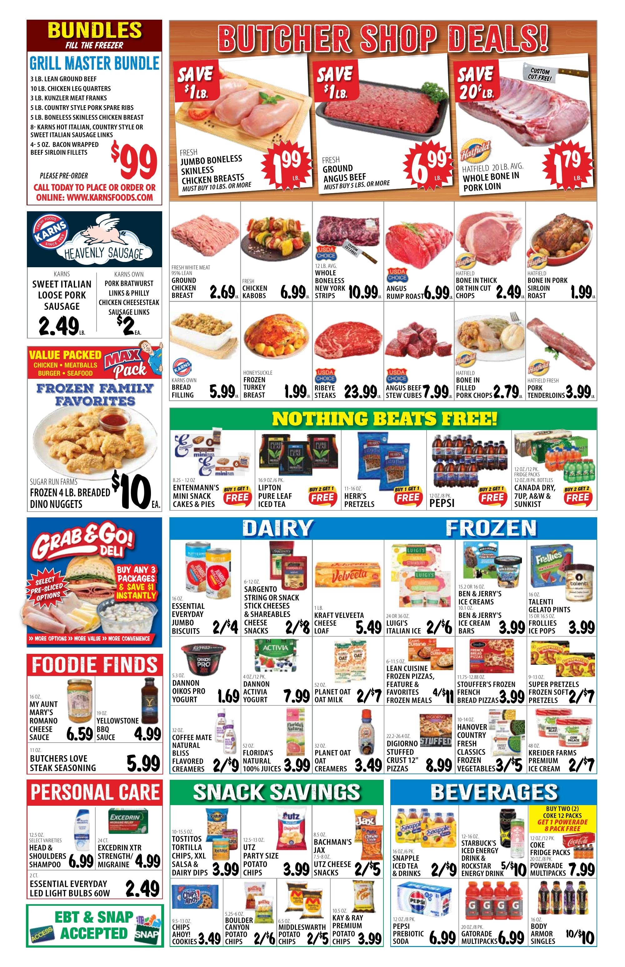 Karns Foods Weekly Ad September 21 - 28, 2026