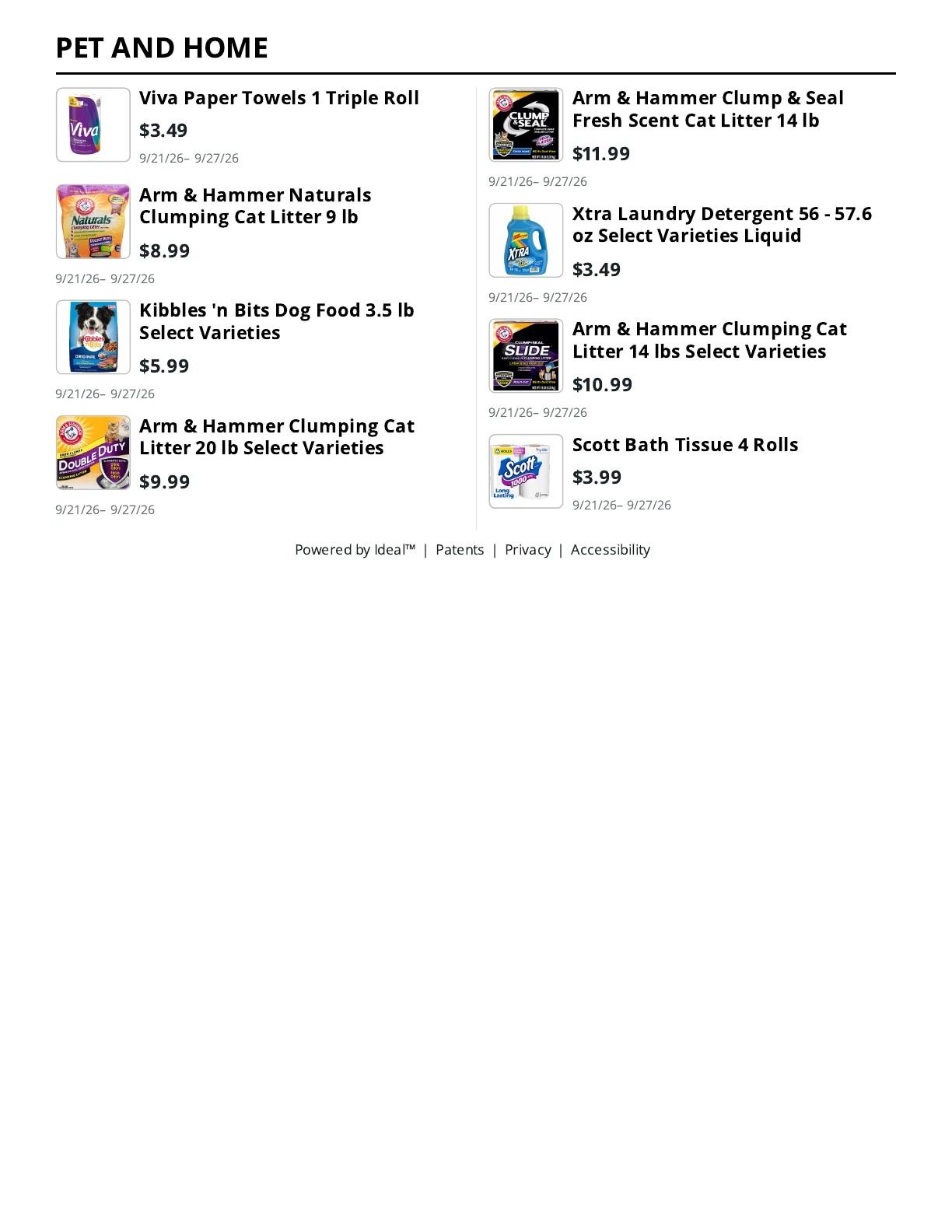 Kingdom Market Weekly Ad September 21 - 27, 2026