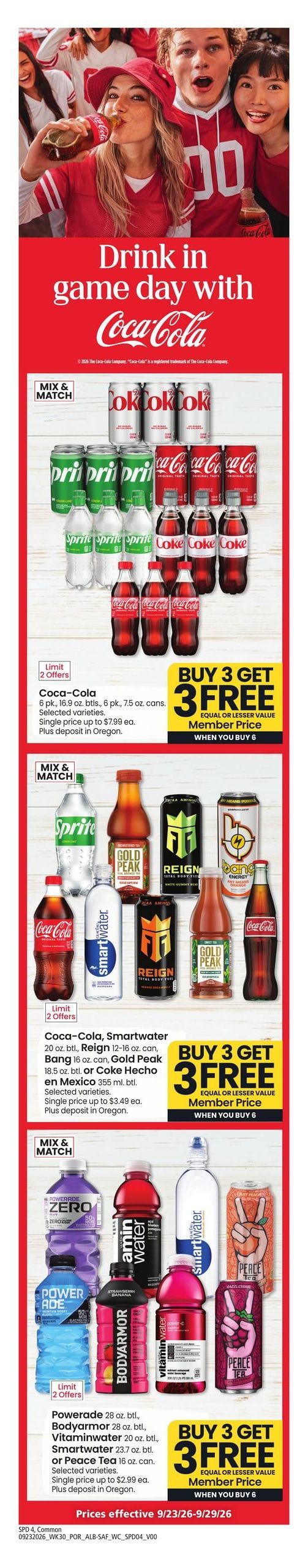 Albertsons (Beavercreek Area, OR) Weekly Ad September 23 - 29, 2026