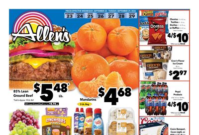 Allen's Food Mart Weekly Ad September 23 - 29, 2026