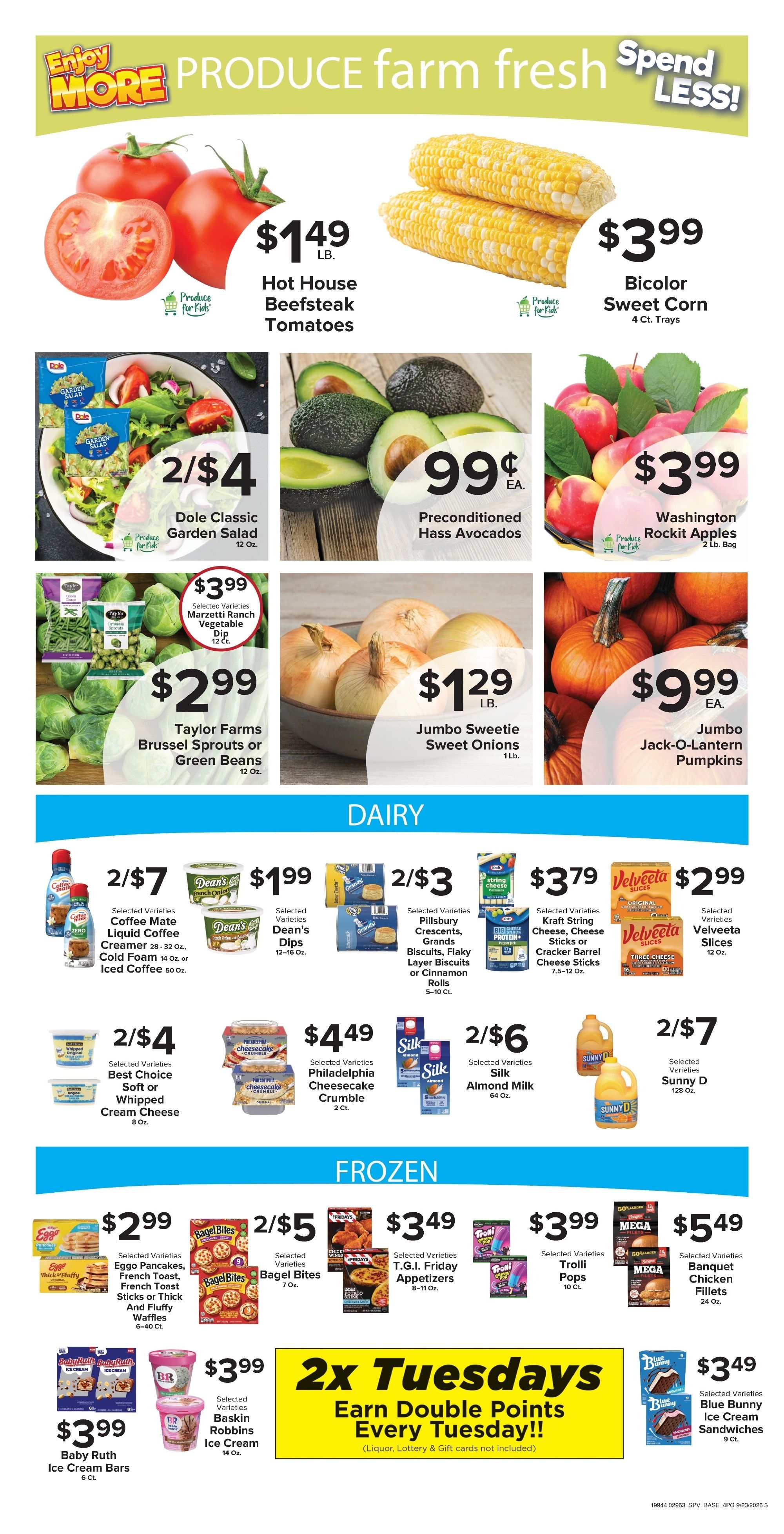 Your Country Mart Weekly Ad September 23 - 29, 2026