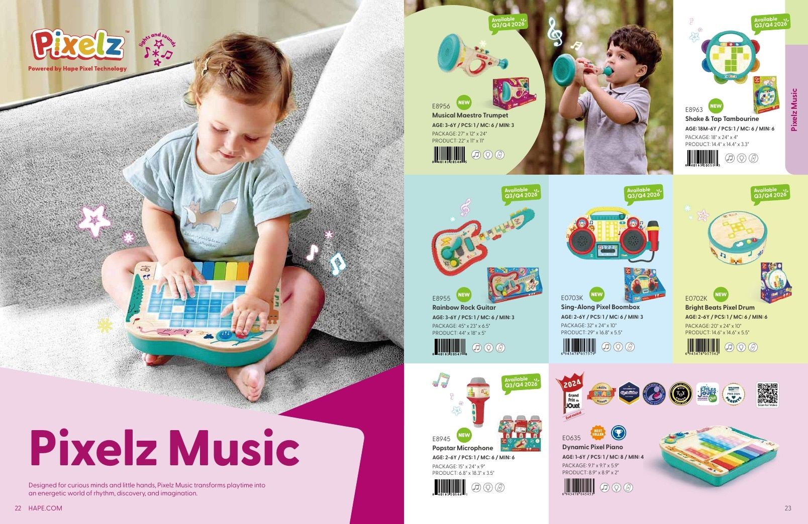 Hape Annual Toys Catalog Weekly Ad January 1 - December 31, 2026