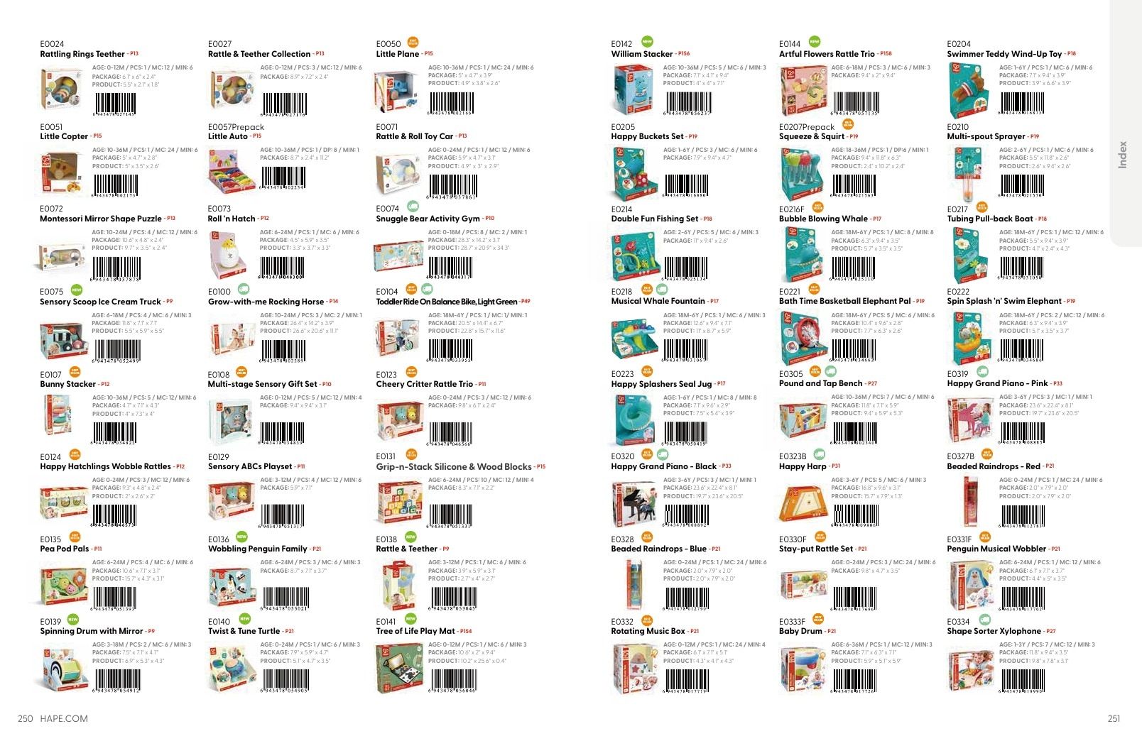 Hape Annual Toys Catalog Weekly Ad January 1 - December 31, 2026
