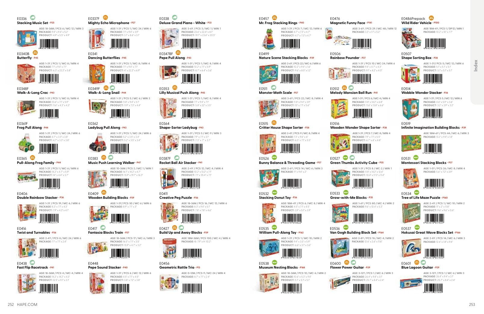 Hape Annual Toys Catalog Weekly Ad January 1 - December 31, 2026