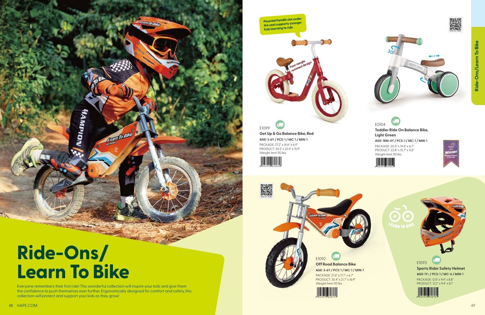 Hape Annual Toys Catalog Weekly Ad January 1 - December 31, 2026