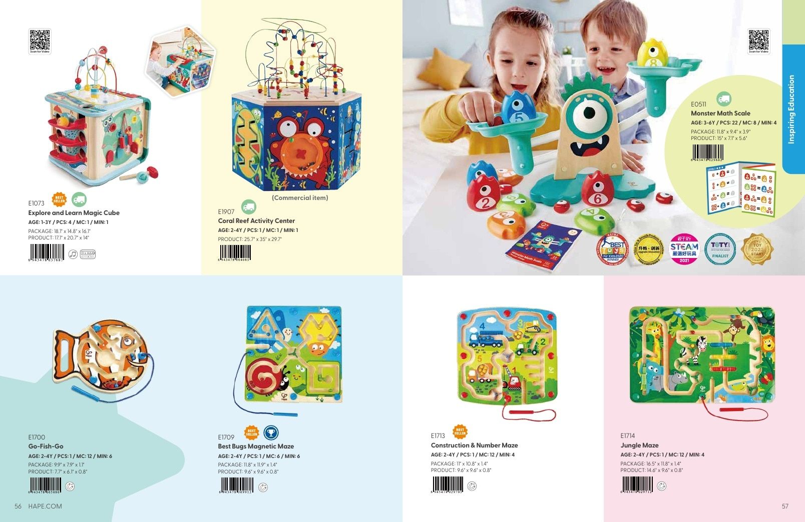 Hape Annual Toys Catalog Weekly Ad January 1 - December 31, 2026