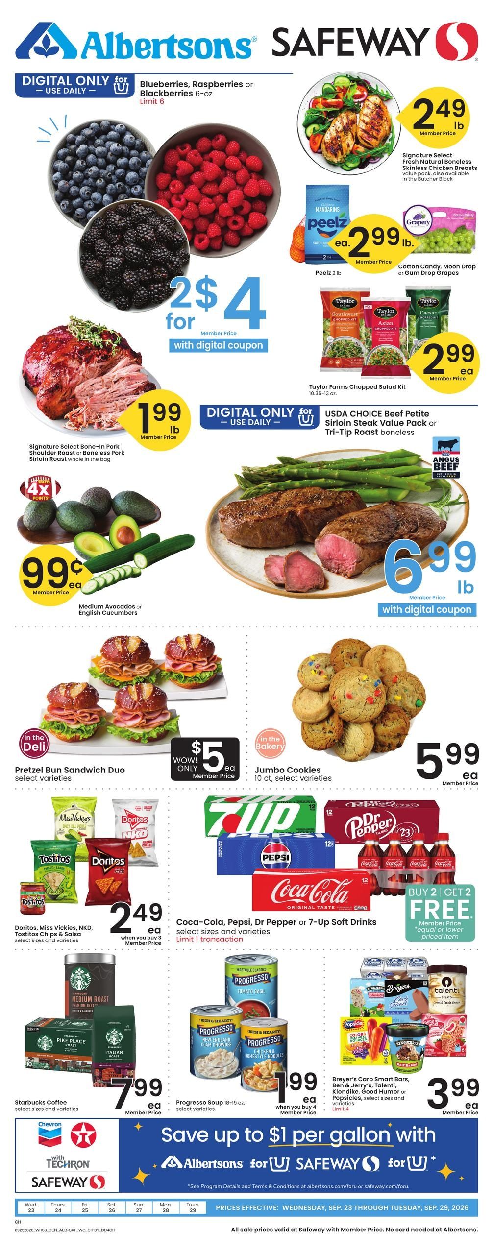 Albertsons (Cheyenne Area, WY) Weekly Ad September 23 - 29, 2026