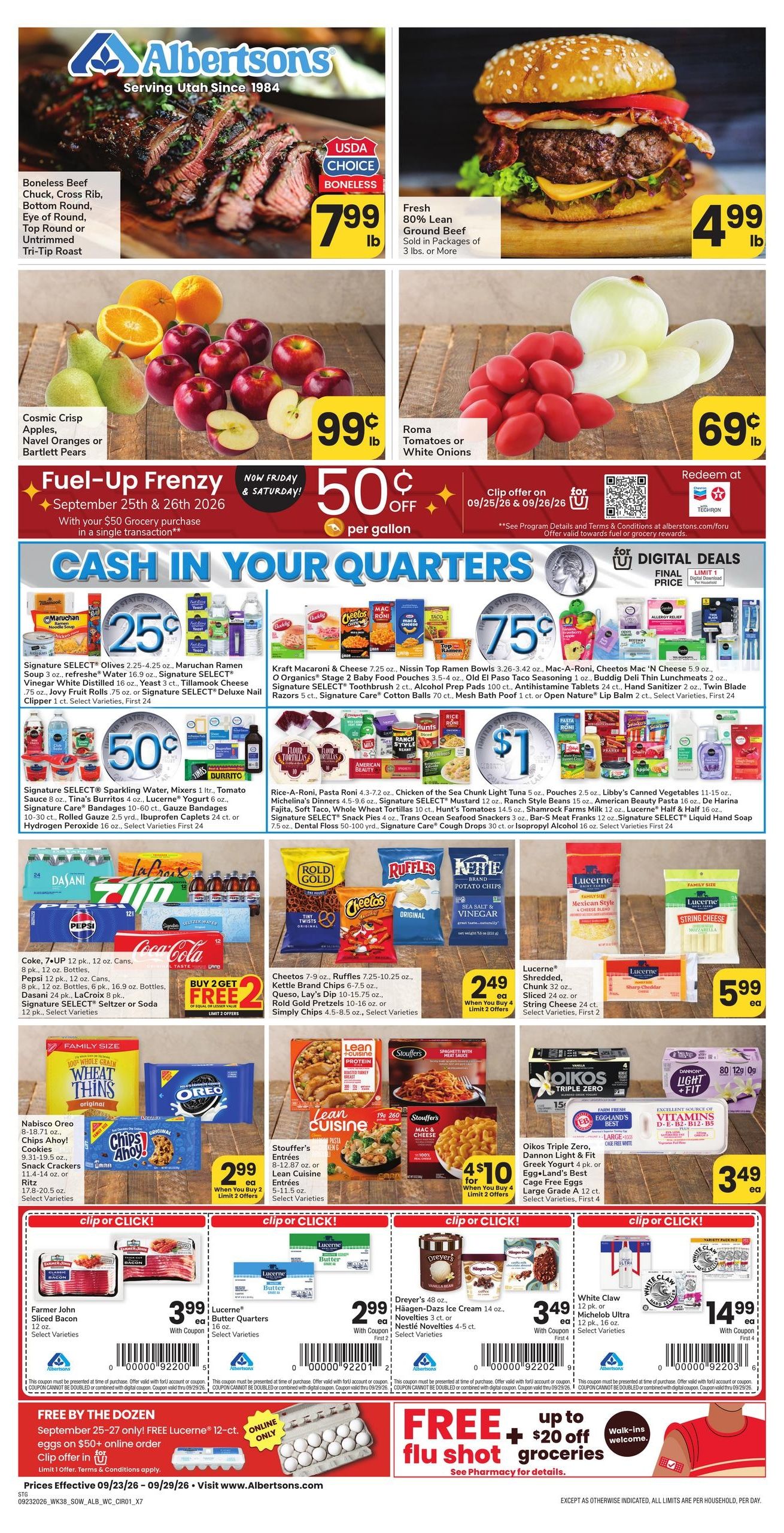 Albertsons (Colorado City Area, AZ) Weekly Ad September 23 - 29, 2026