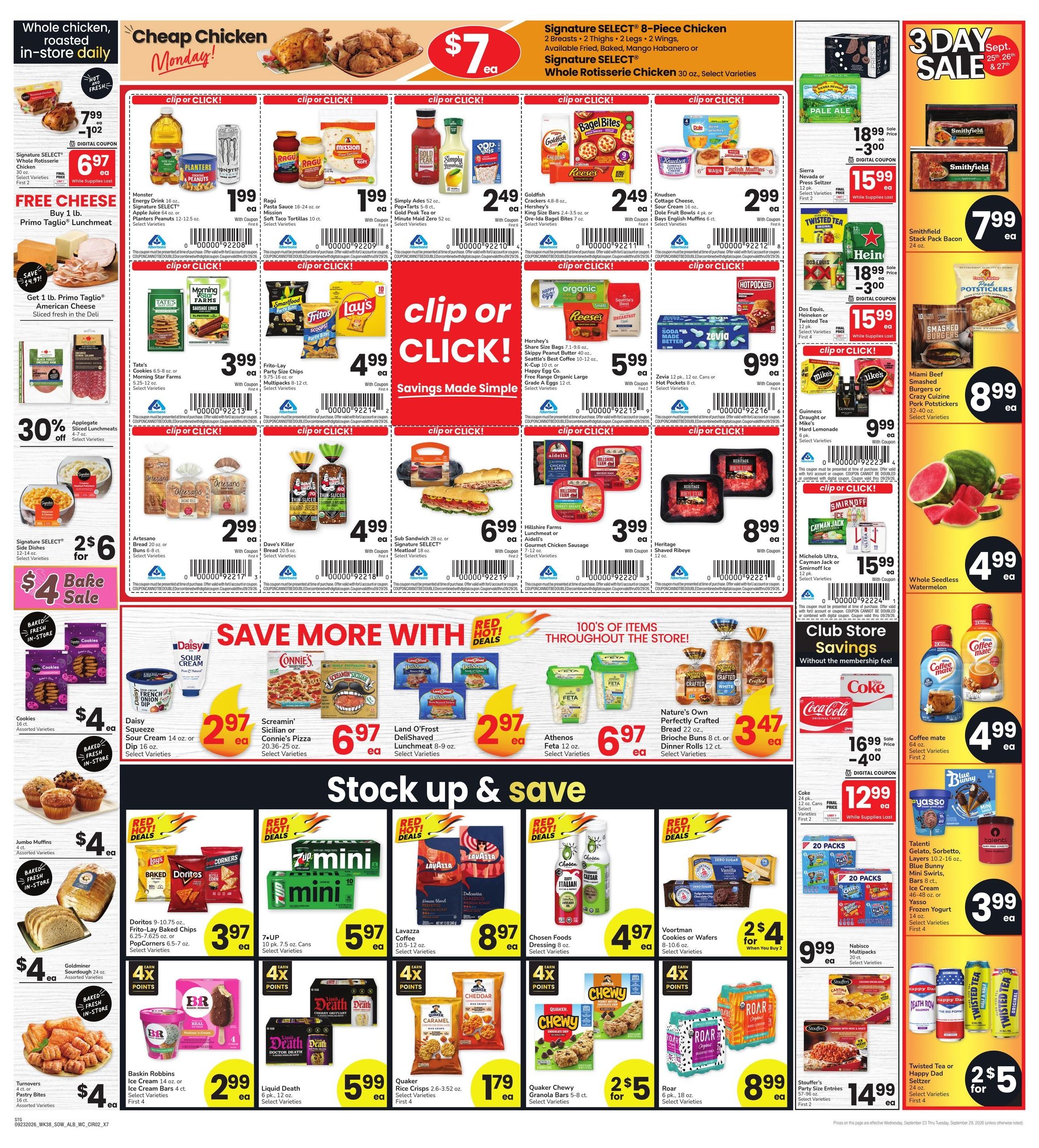 Albertsons (Colorado City Area, AZ) Weekly Ad September 23 - 29, 2026