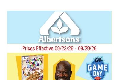 Albertsons (El Paso Area, TX) Weekly Ad September 23 - 29, 2026
