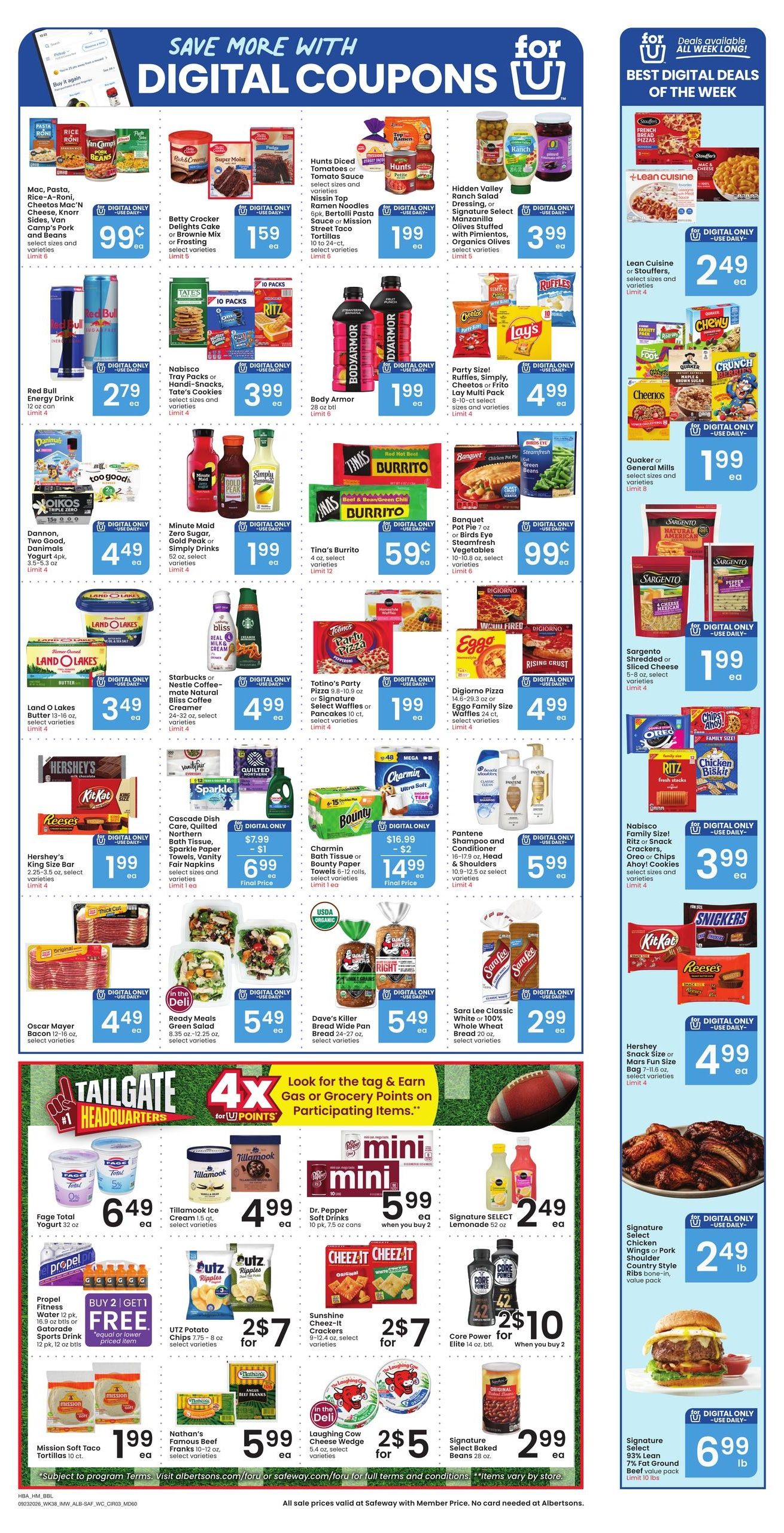Albertsons (Hamilton Area, MT) Weekly Ad September 23 - 29, 2026