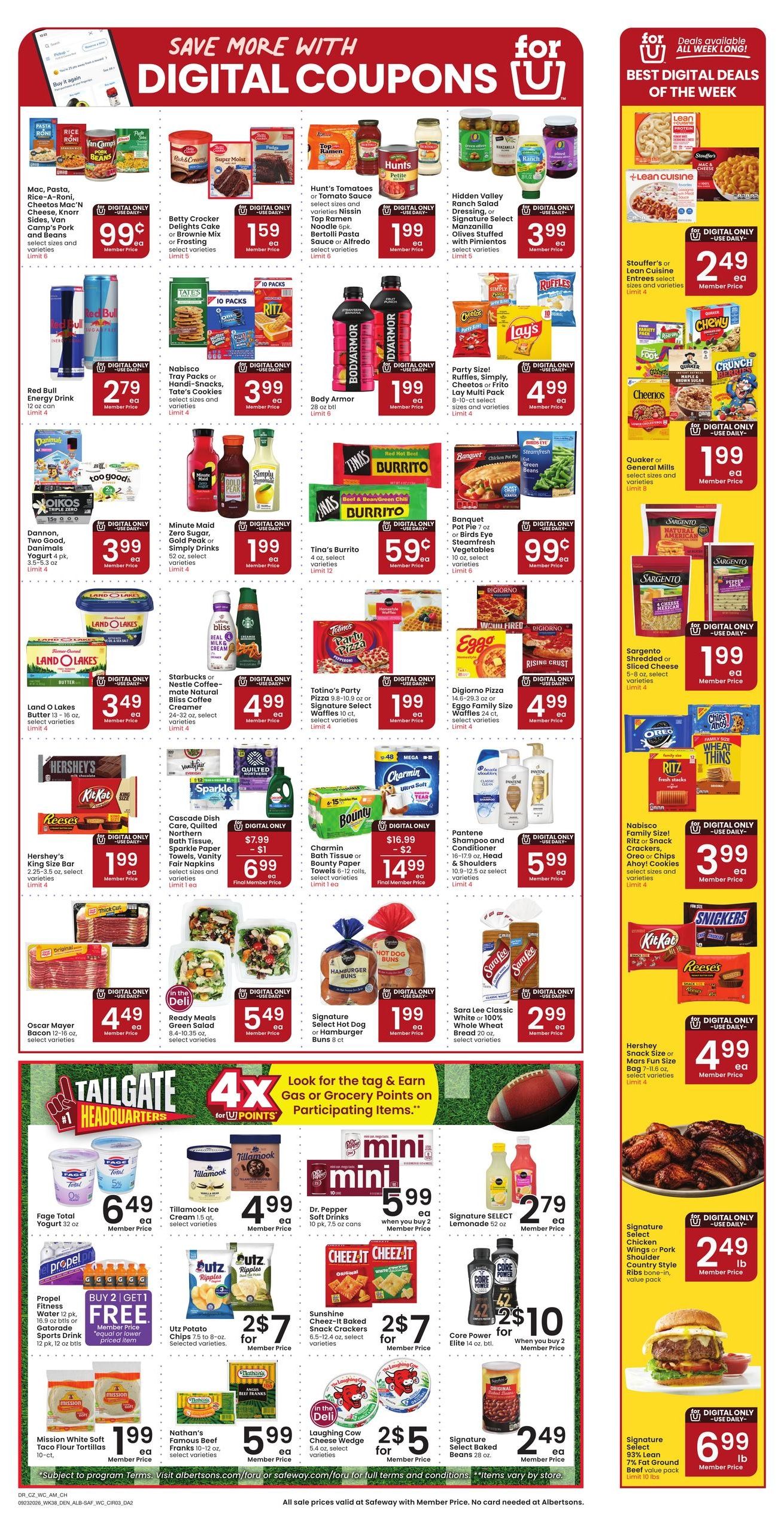Albertsons Weekly Ad September 23 - 29, 2026