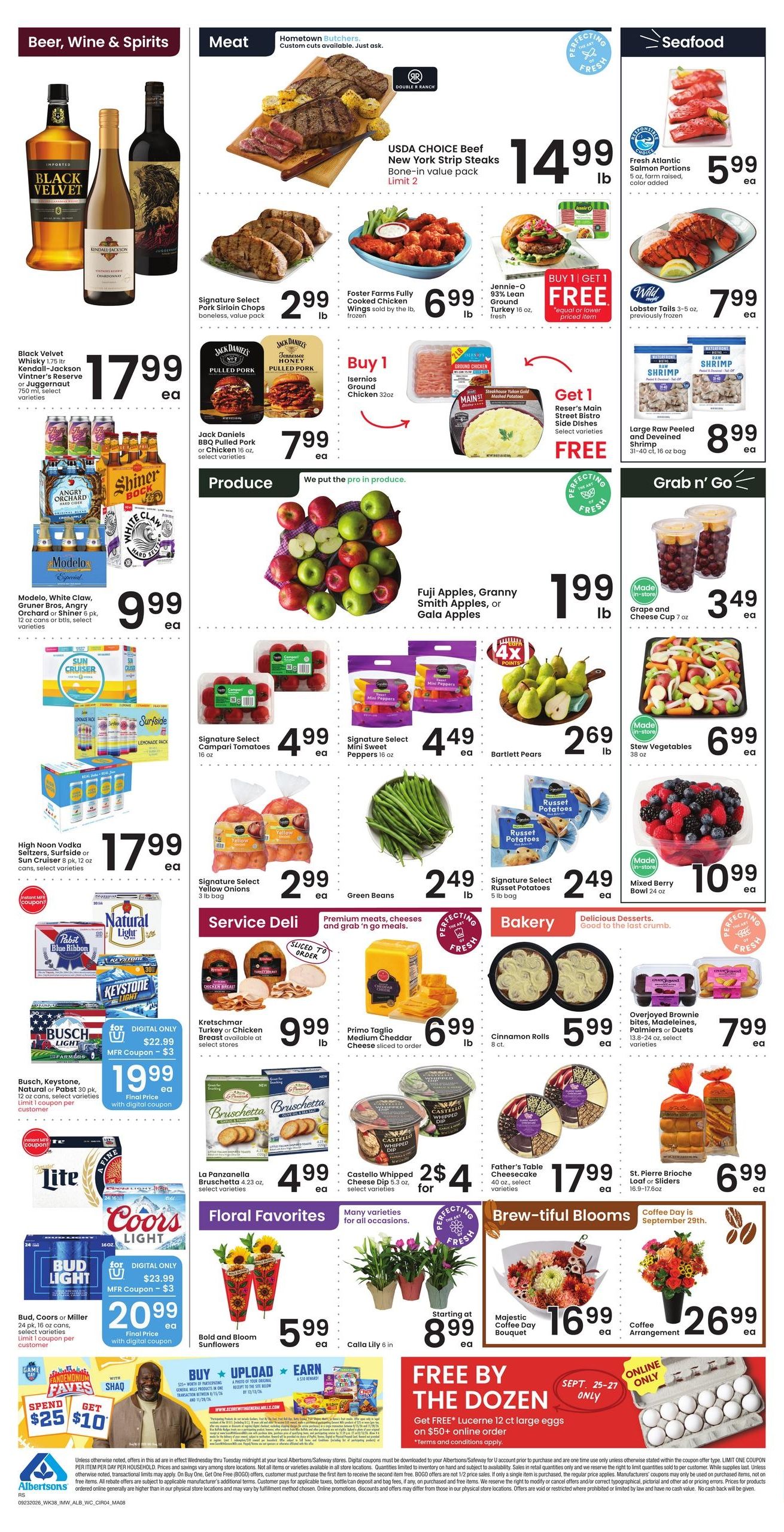 Albertsons (Point Of Rocks Area, WY) Weekly Ad September 23 - 29, 2026