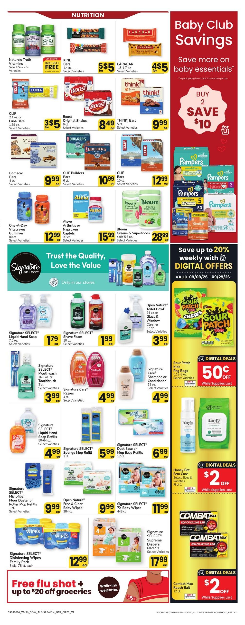 Albertsons (Tucson Area, AZ) Weekly Ad September 23 - 29, 2026