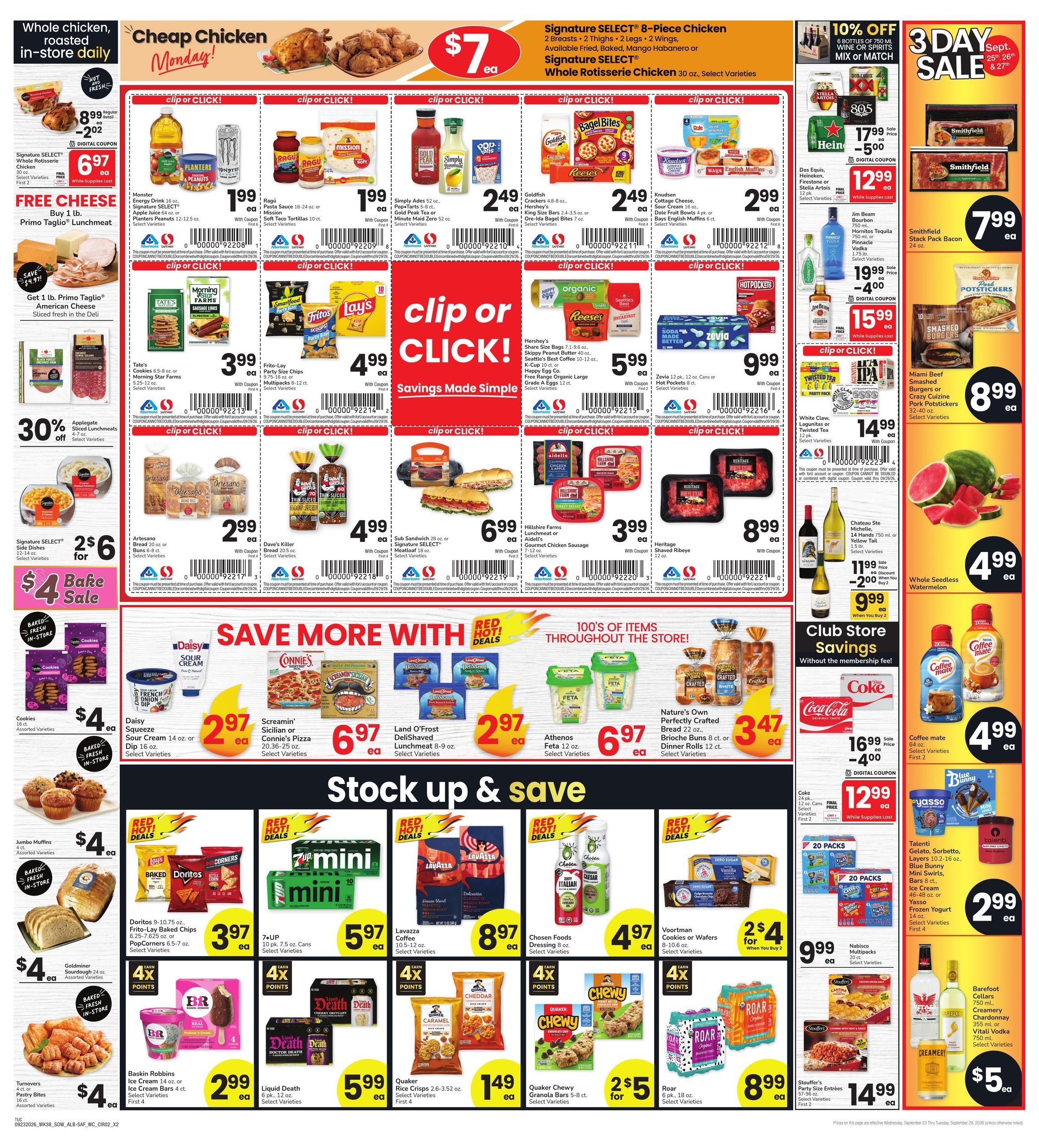 Albertsons Weekly Ad September 23 - 29, 2026