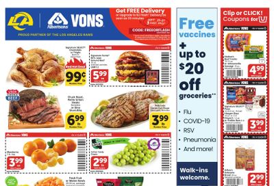 Albertsons (Coronado Area, CA) Weekly Ad September 23 - 29, 2026