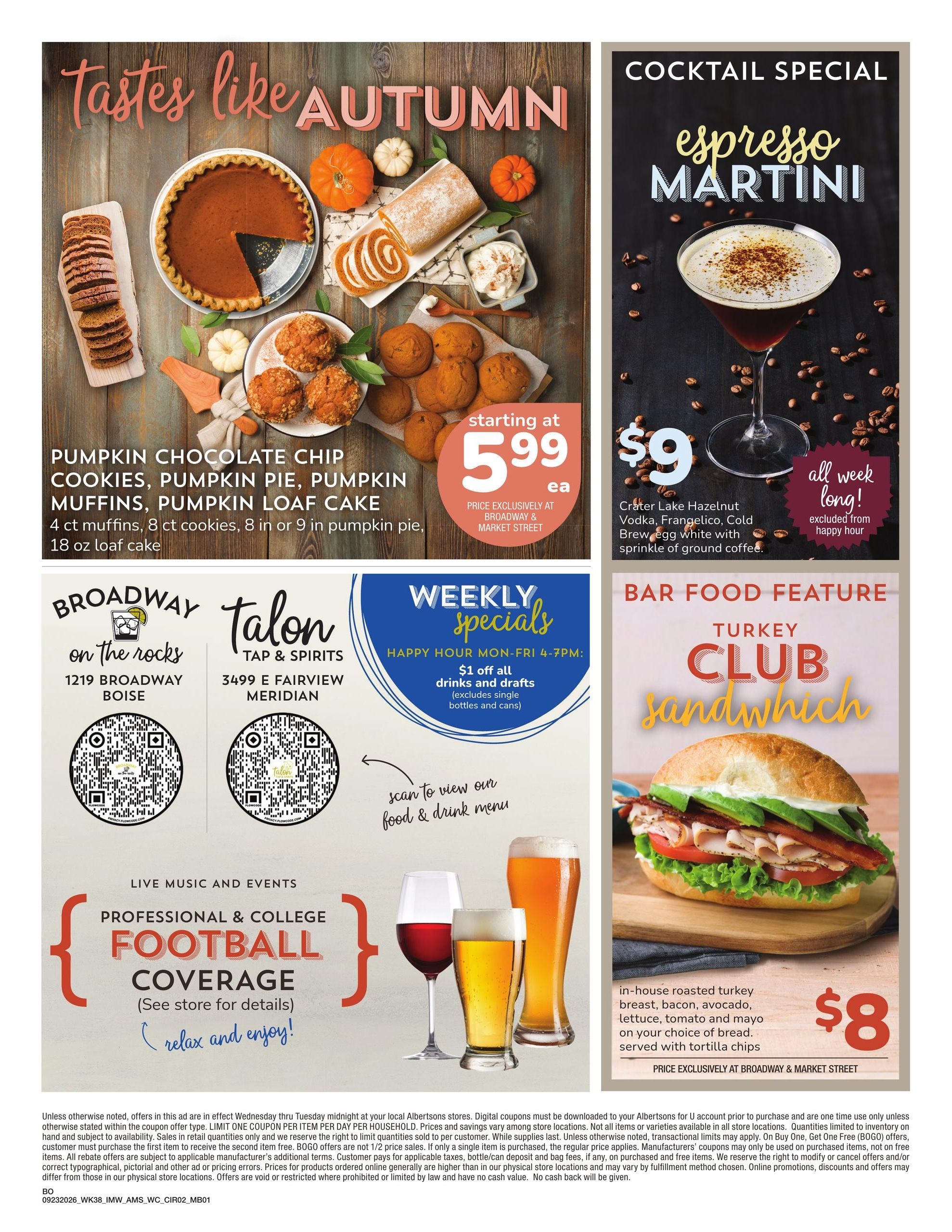 Albertsons Weekly Ad September 23 - 29, 2026