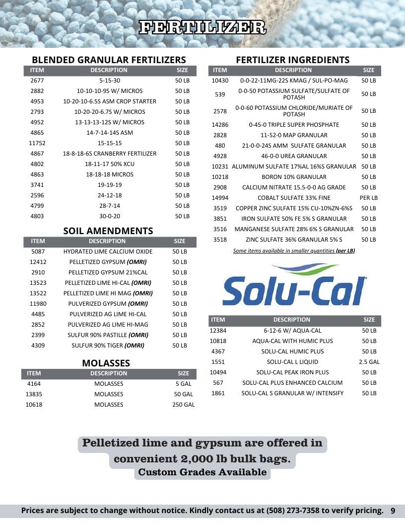 Progressive Grower Agricultural Supply Catalog Weekly Ad January 1 - December 31, 2026