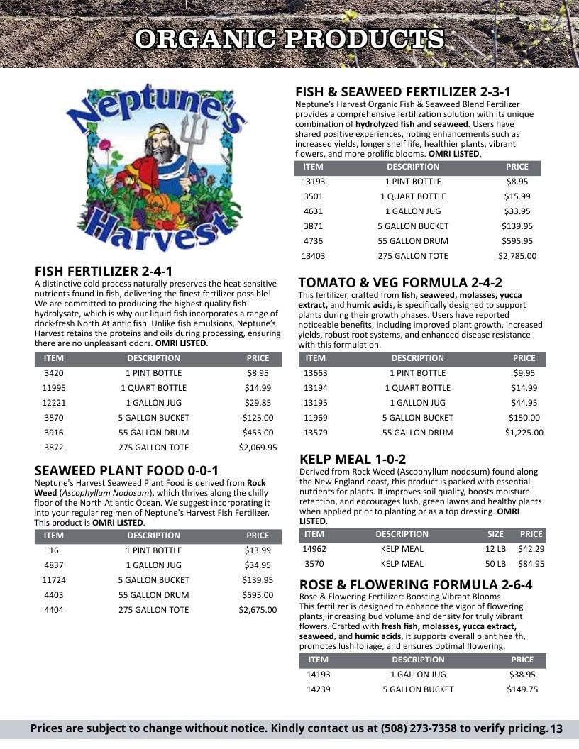 Progressive Grower Agricultural Supply Catalog Weekly Ad January 1 - December 31, 2026