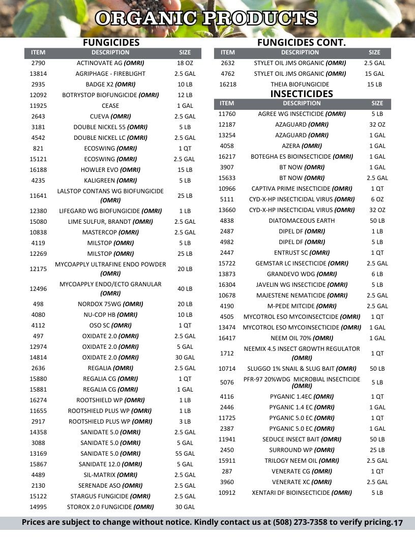 Progressive Grower Agricultural Supply Catalog Weekly Ad January 1 - December 31, 2026