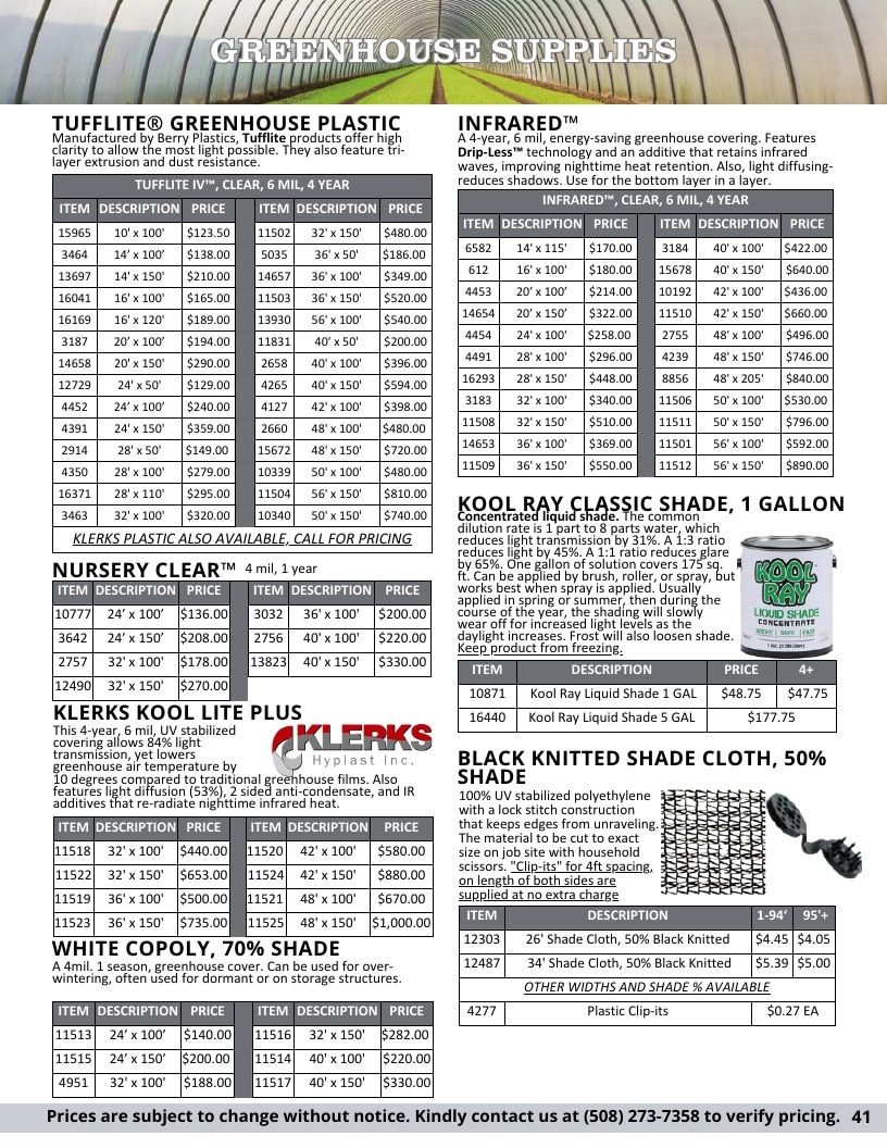 Progressive Grower Agricultural Supply Catalog Weekly Ad January 1 - December 31, 2026