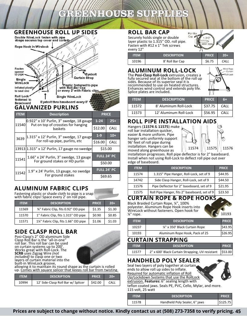 Progressive Grower Agricultural Supply Catalog Weekly Ad January 1 - December 31, 2026