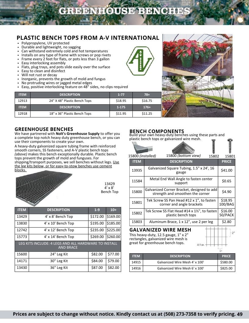 Progressive Grower Agricultural Supply Catalog Weekly Ad January 1 - December 31, 2026