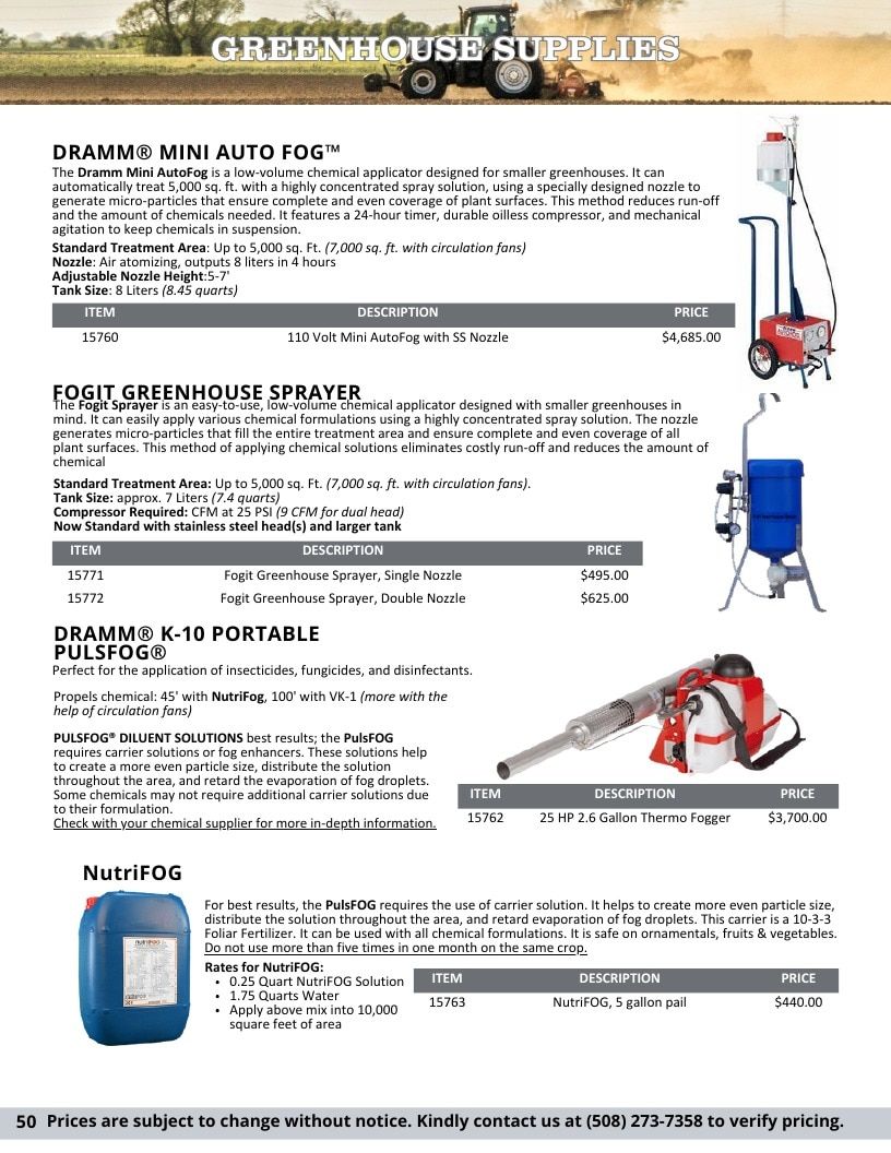 Progressive Grower Agricultural Supply Catalog Weekly Ad January 1 - December 31, 2026