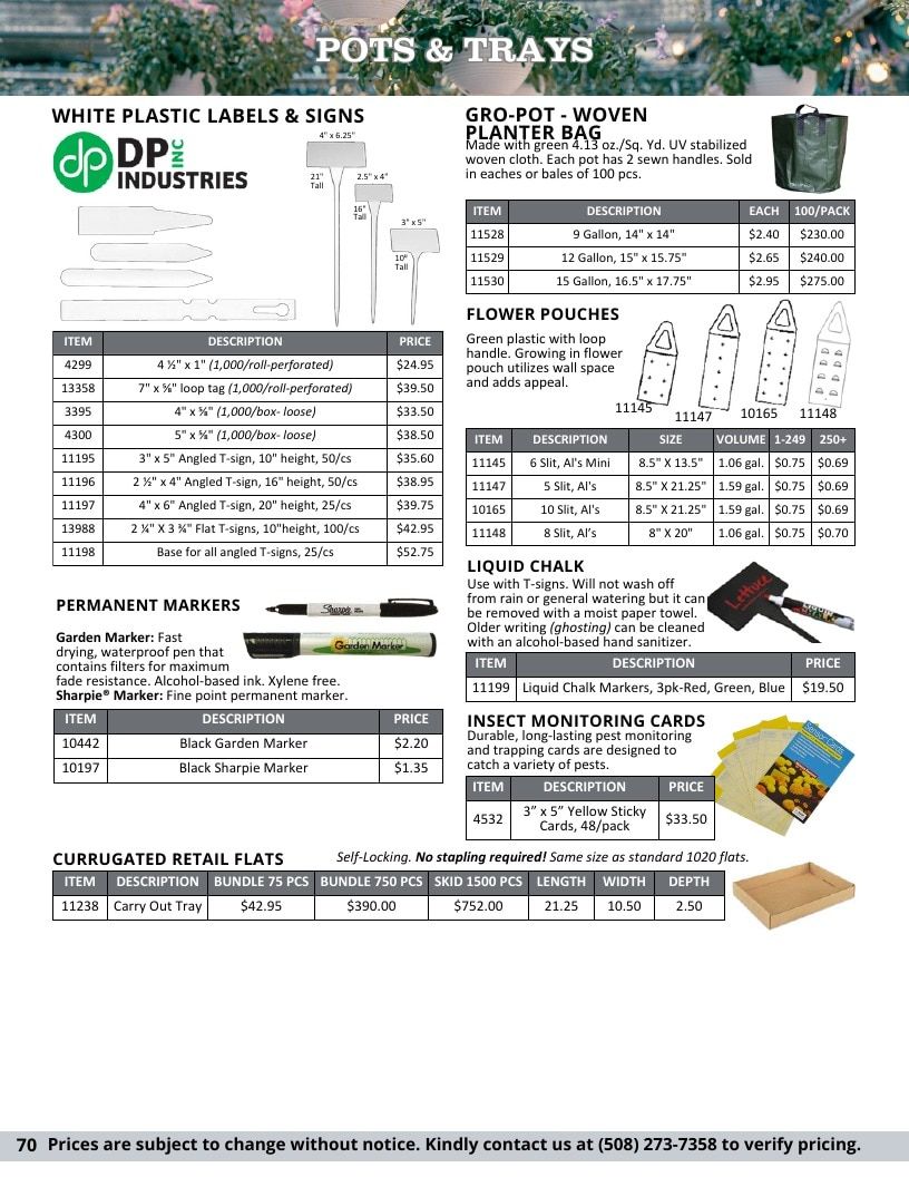 Progressive Grower Agricultural Supply Catalog Weekly Ad January 1 - December 31, 2026