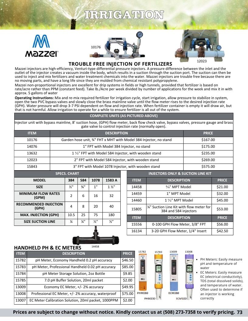 Progressive Grower Agricultural Supply Catalog Weekly Ad January 1 - December 31, 2026