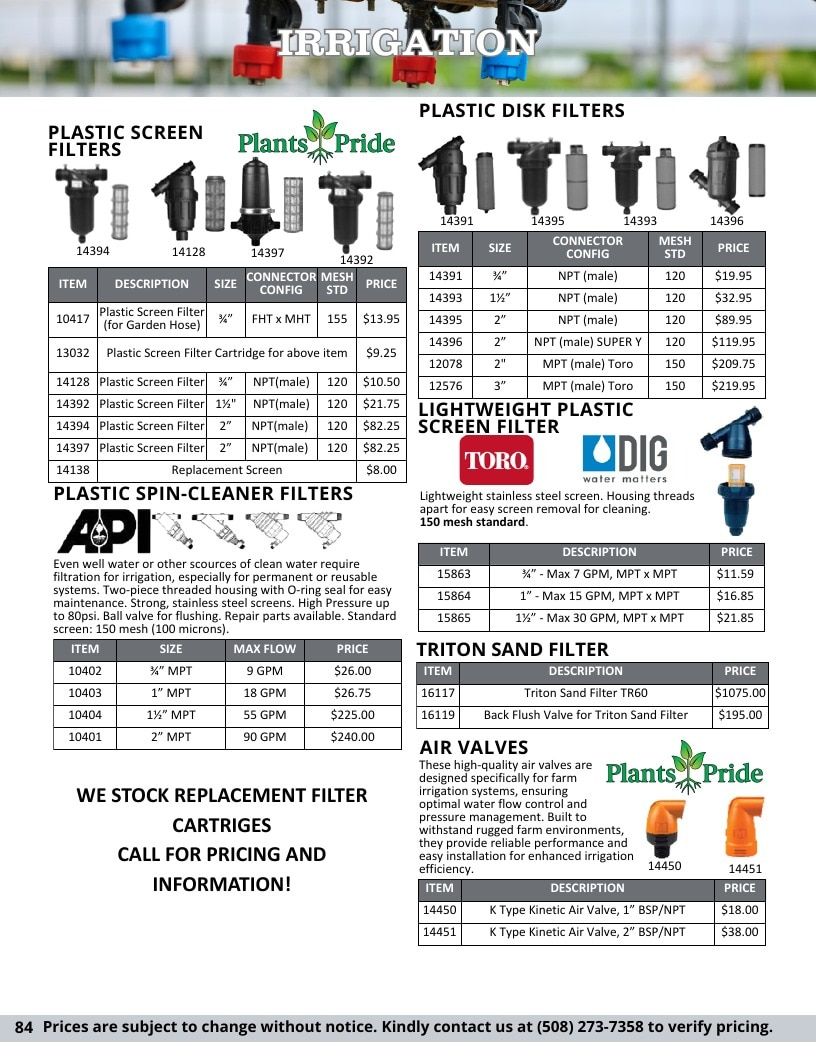 Progressive Grower Agricultural Supply Catalog Weekly Ad January 1 - December 31, 2026