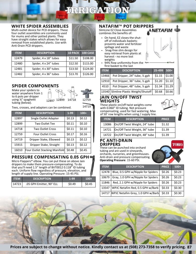 Progressive Grower Agricultural Supply Catalog Weekly Ad January 1 - December 31, 2026
