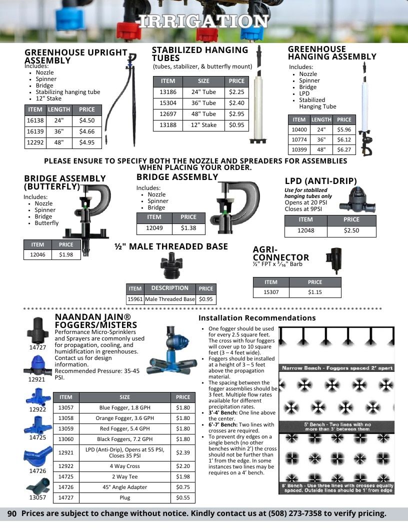 Progressive Grower Agricultural Supply Catalog Weekly Ad January 1 - December 31, 2026