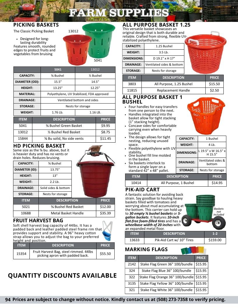 Progressive Grower Agricultural Supply Catalog Weekly Ad January 1 - December 31, 2026