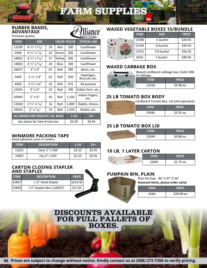 Progressive Grower Agricultural Supply Catalog Weekly Ad January 1 - December 31, 2026