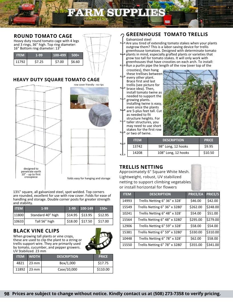 Progressive Grower Agricultural Supply Catalog Weekly Ad January 1 - December 31, 2026