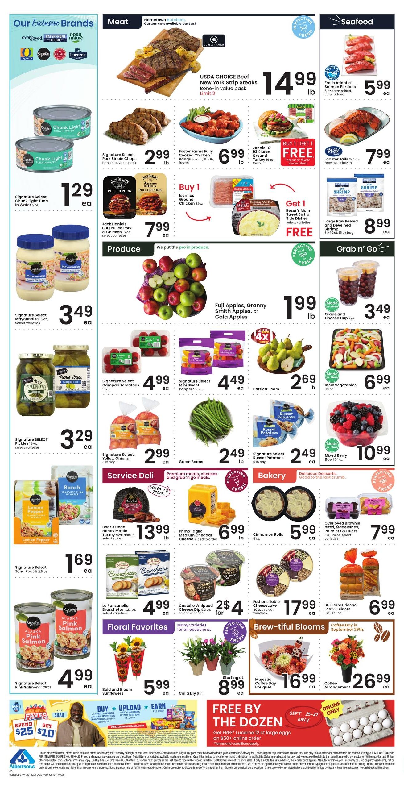 Albertsons (Jackson Area, WY) Weekly Ad September 23 - 29, 2026